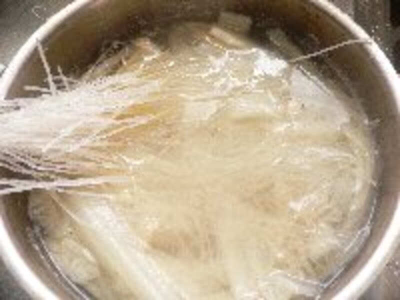 白菜と大根の中華スープ煮・手順5