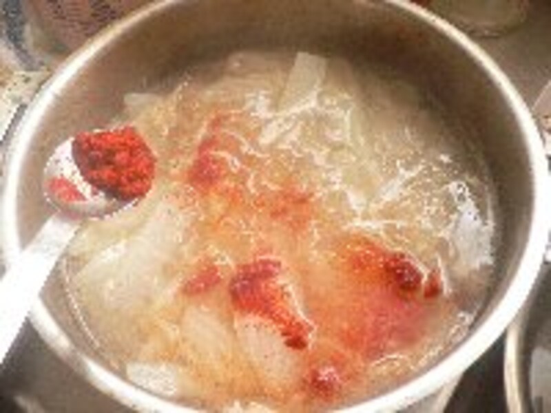 白菜と大根の中華スープ煮・手順6