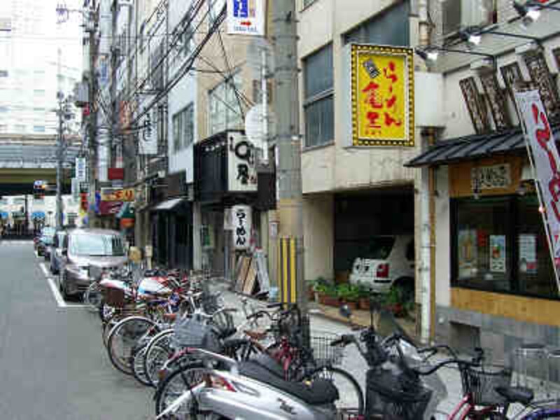 駅前の風景