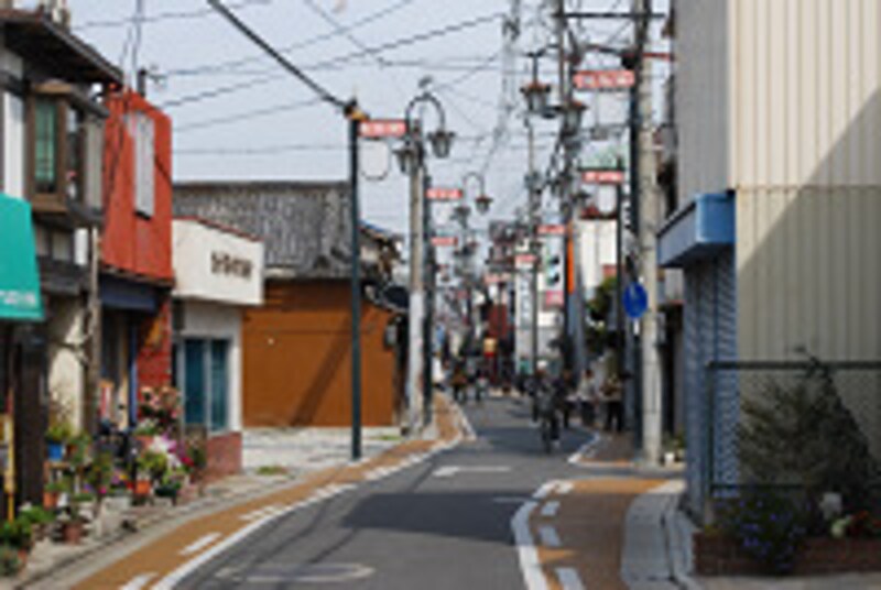 街道筋の商店街