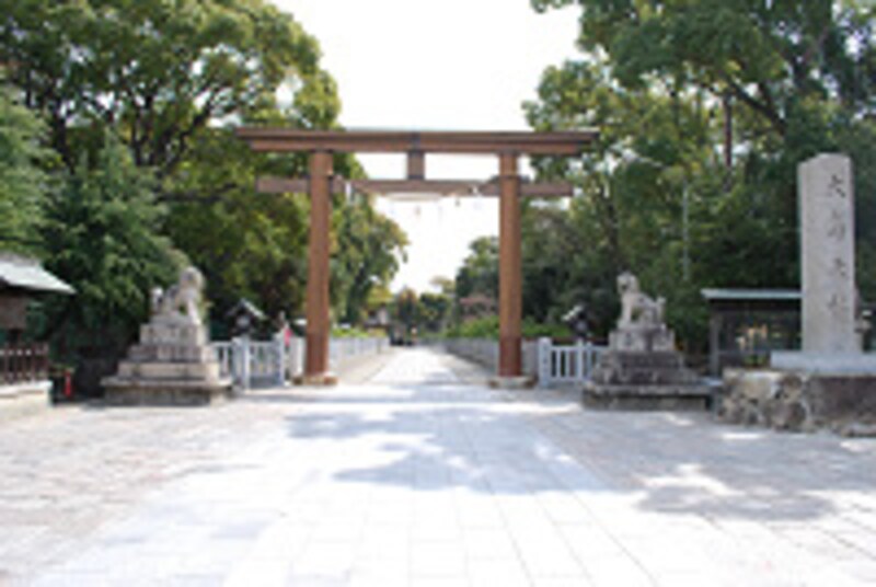 大鳥神社の鳥居