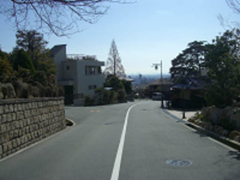 六麓荘町街並み