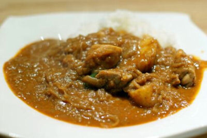 チキンカレー。