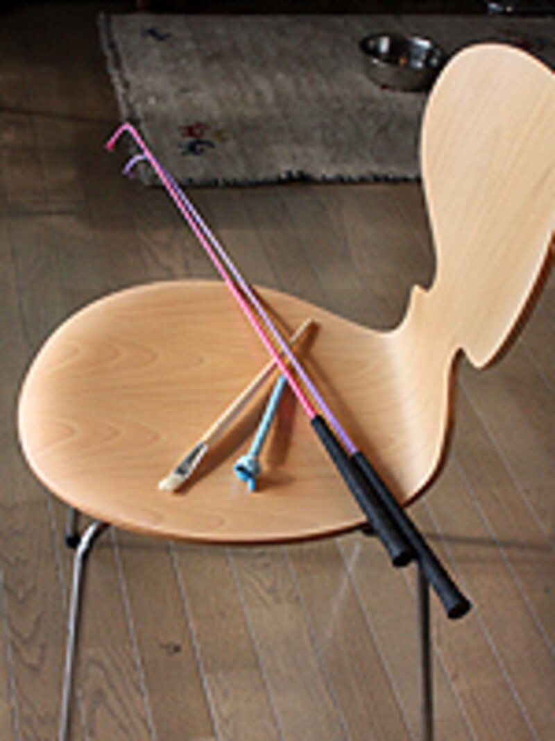 ターゲットスティックとして使えるものはいろいろ