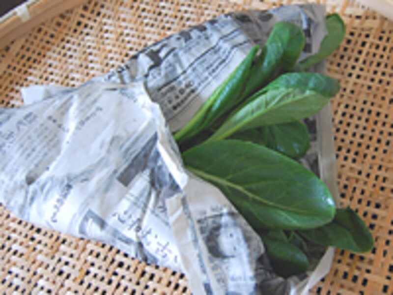 小松菜の保存