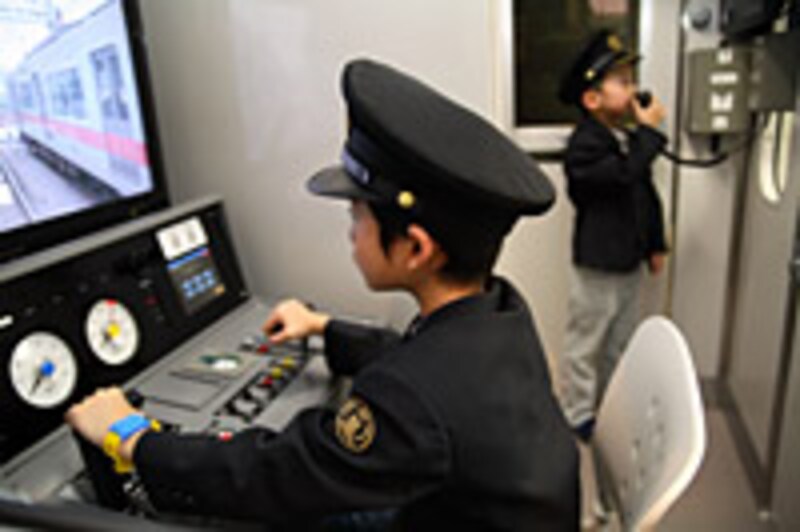 キッザニア甲子園の電車