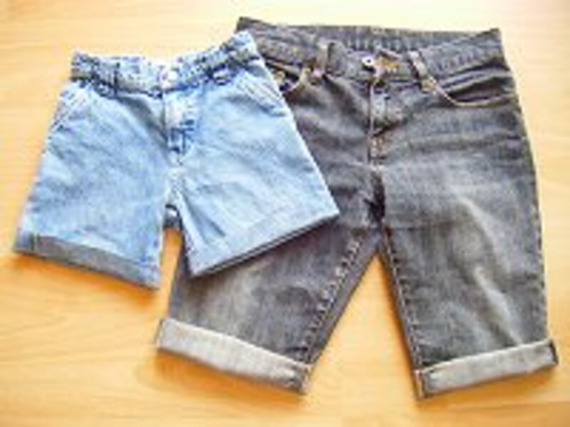 古着ジーンズ手順1