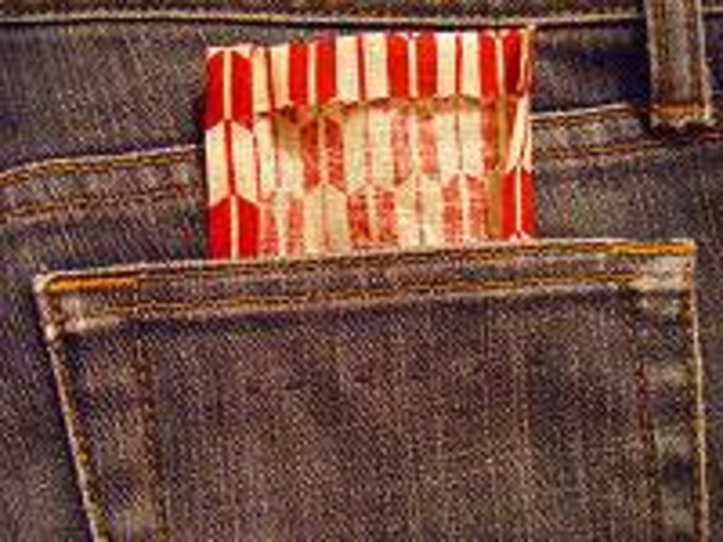 古着ジーンズ手順3