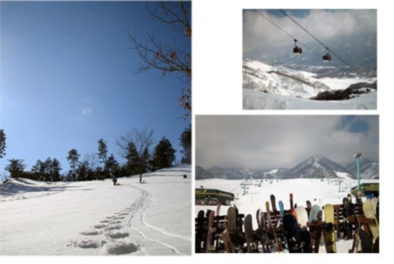 ウインタースポーツの素材