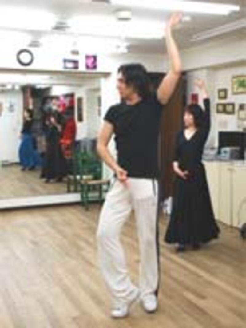 フラメンコのレッスン