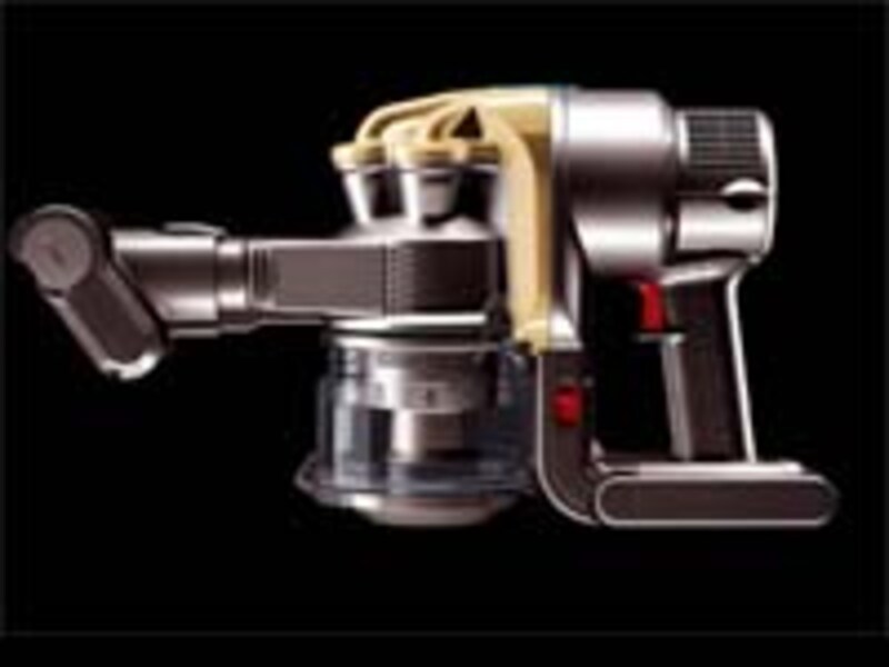 これがモーターヘッドがついたダイソンのハンディ掃除機DC16 motorheadです。