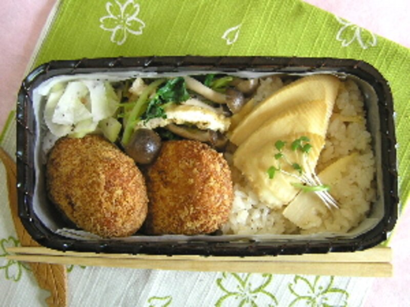たけのこごはん弁当