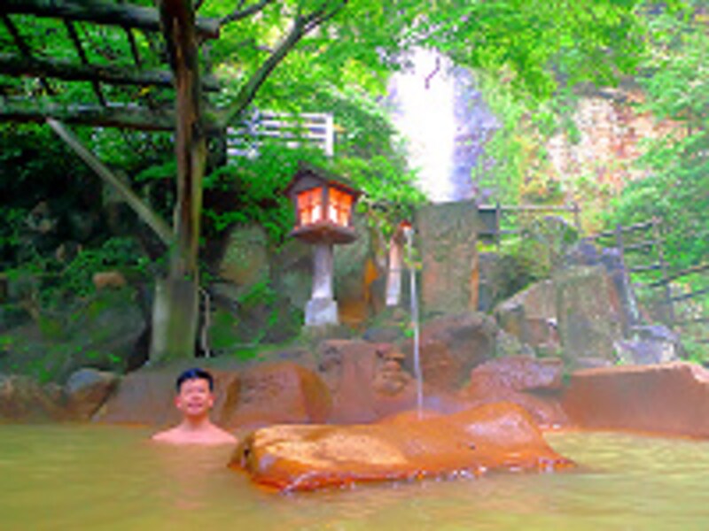 垂玉温泉 山口旅館 滝の湯