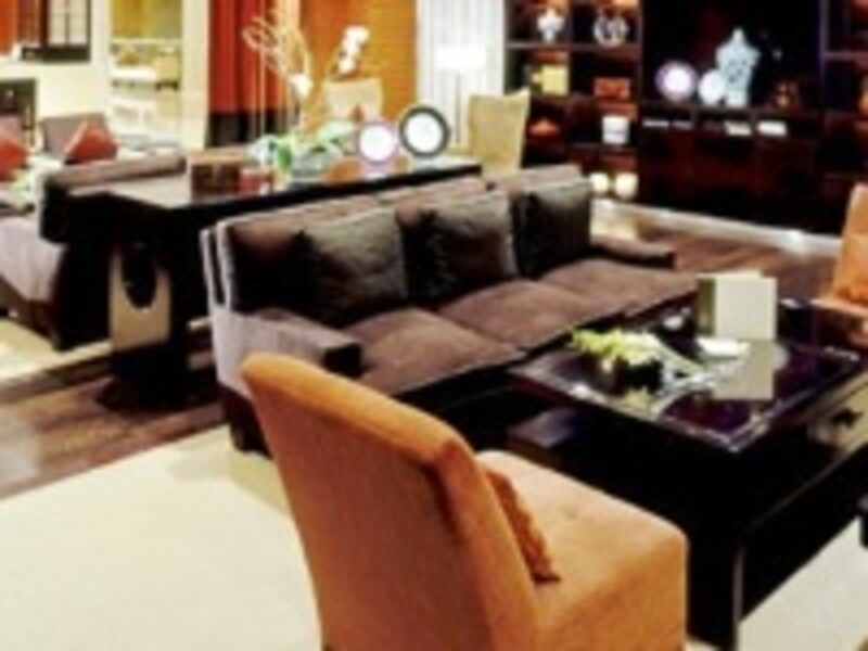 チャイニーズスタイルのエキゾチックなインテリア