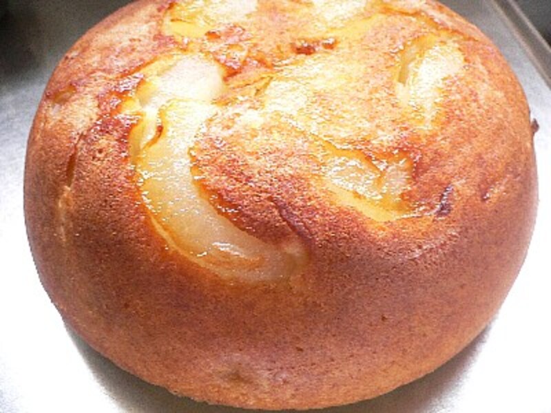 和梨のバターケーキ