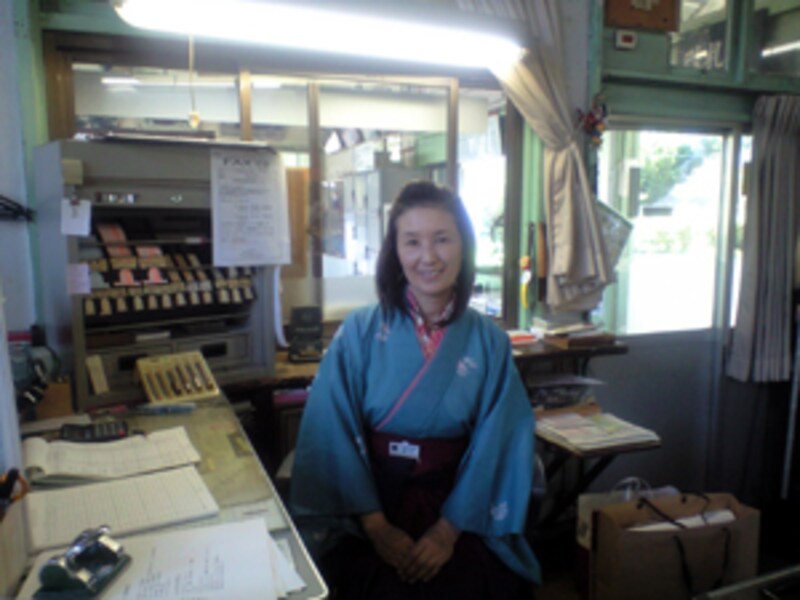 別所温泉駅駅長