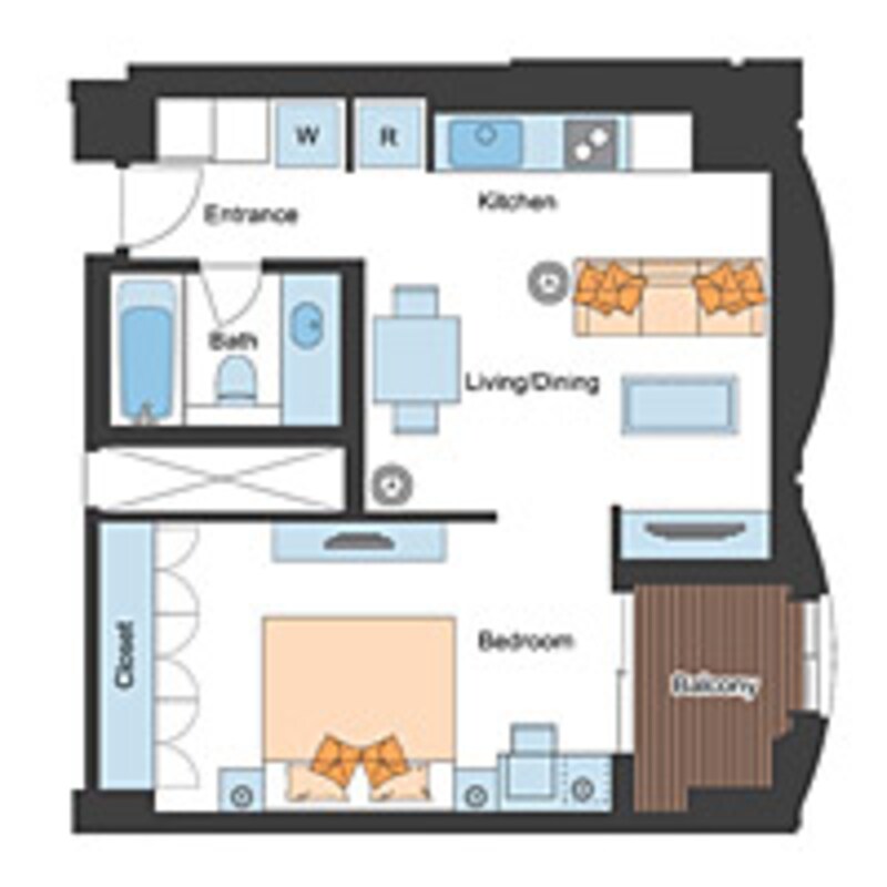 1ベッドルームデラックス