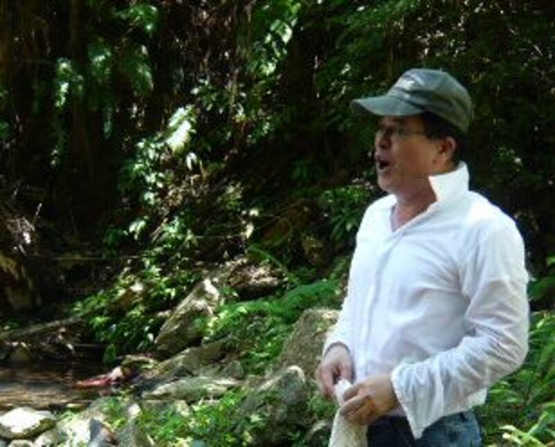 ヤンバルでリバートレッキング