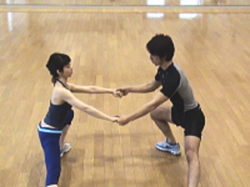 下半身エクササイズ手順2