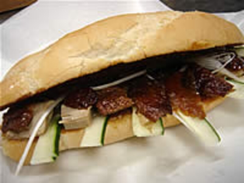 「北京ダックバゲット」