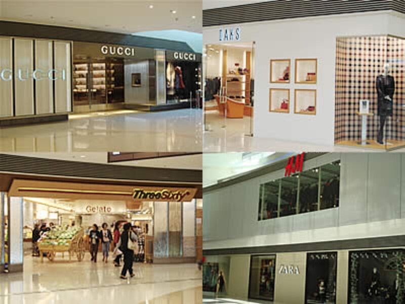 さまざまなショップ