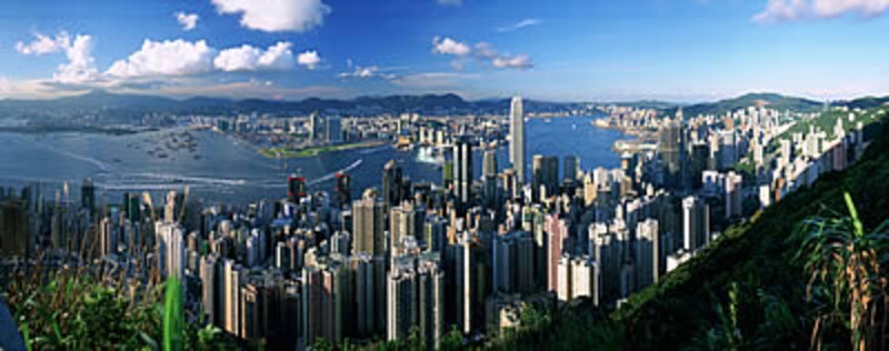 ビクトリアピークからの眺め