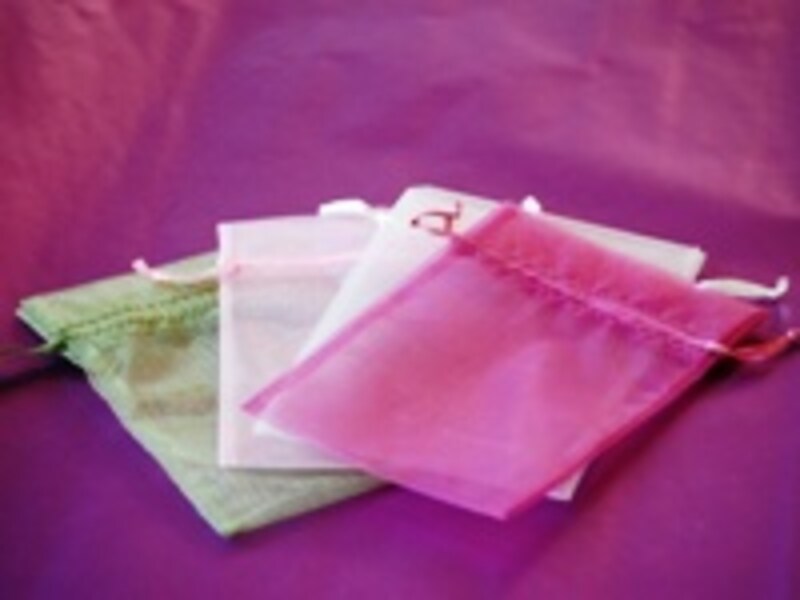 オーガンジーの袋