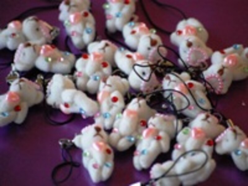 白くまストラップ