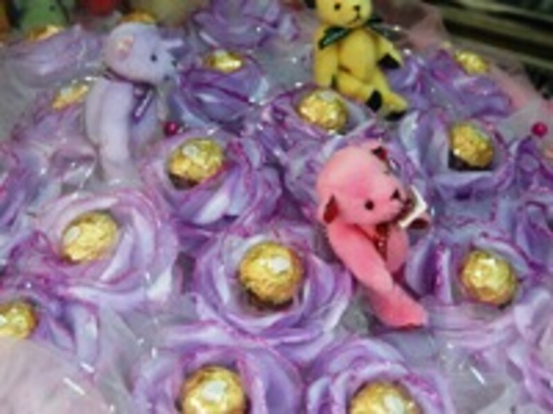 バレンタイン用花束