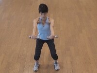 部屋でできる!!　簡単ダンベルエクササイズ