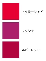 ウィンタータイプのカラーパレット(リップカラー)