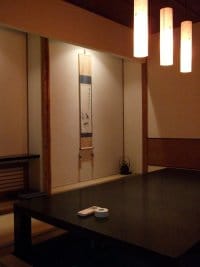 落ち着くのある設え。