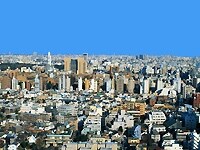 大都市のまちなみ