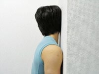 4.反対向きも行い左右差をチェックします