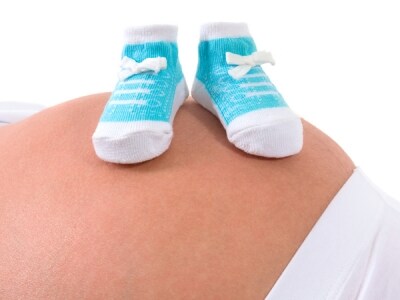 もし胎児が男の子なら、男性ホルモンを作る細胞が増加中