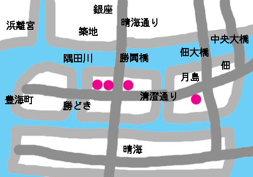 取り上げるエリア