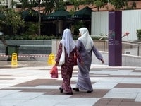 マレー系マレーシア人の女性