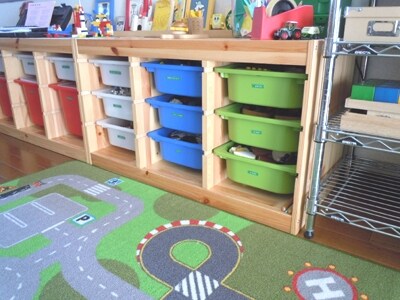 IKEAのTROFASTシリーズは大人気