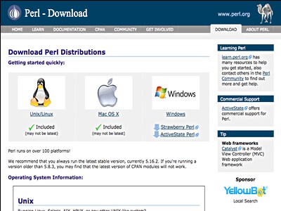 Perl mac address
