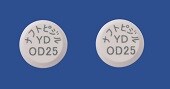 ナフトピジルOD錠25mg「YD」