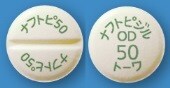 ナフトピジルOD錠50mg「トーワ」