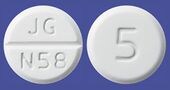 ビソプロロールフマル酸塩錠5mg「JG」