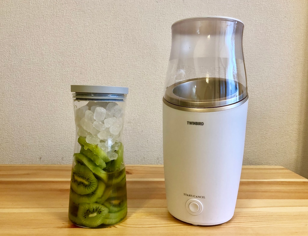 美味しいフルーツ酢を簡単手作り！ツインバードのフルーツビネガーメーカー
