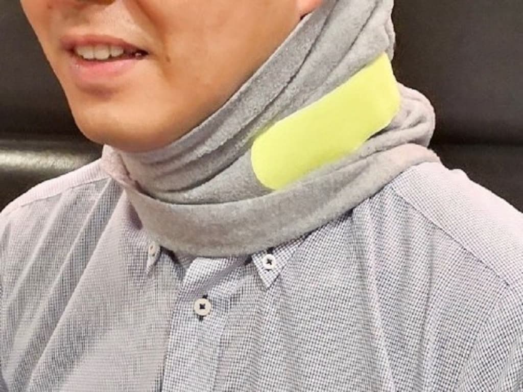 通勤電車でも◎！薄くて快適に眠れる最強枕「Trtl Pillow ネックピロー