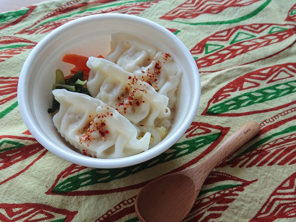 ダイエットにも◎！栄養たっぷり具沢山コンビニスープ