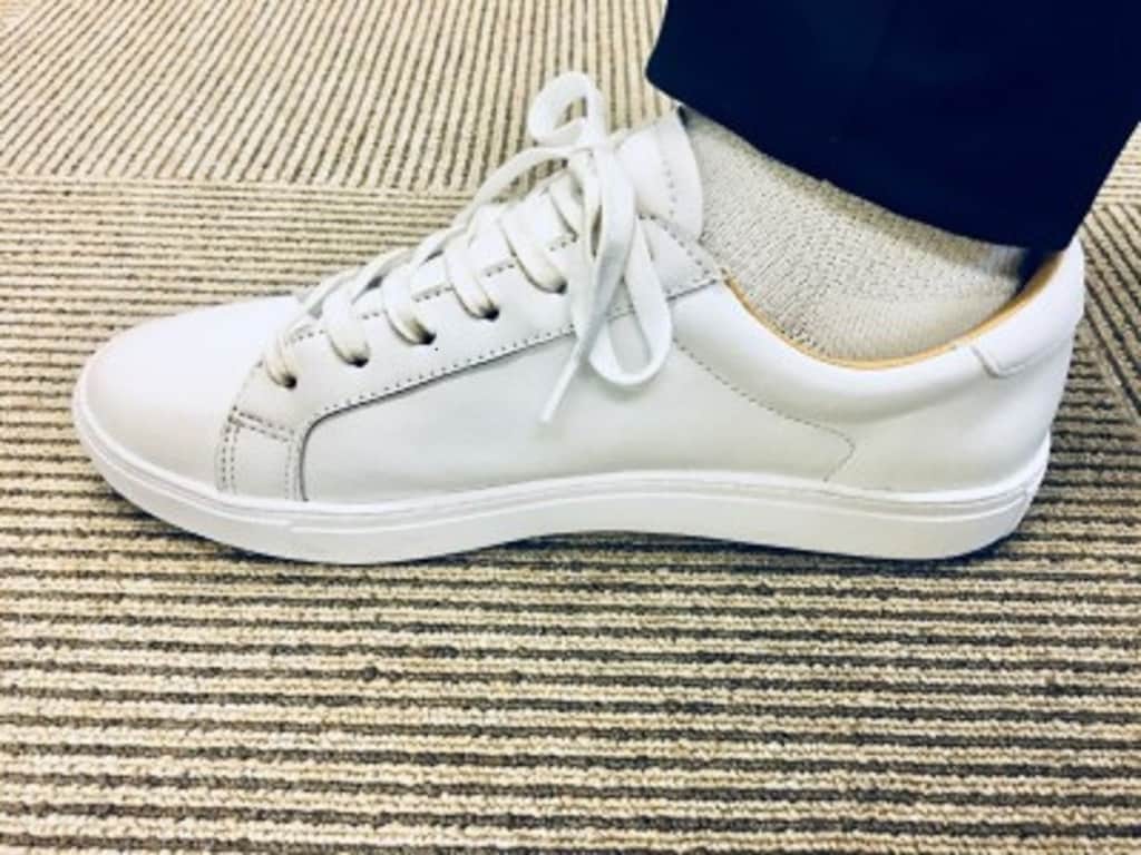 【390円】ユニクロの白ソックスで足元に清潔感を！