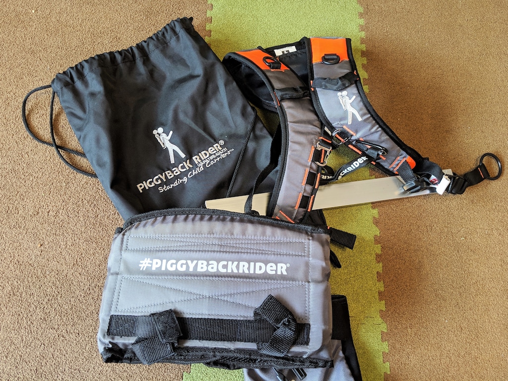 抱っこ紐「PIGGYBACK RIDER」は立位でおんぶできる！ウォーキングにも