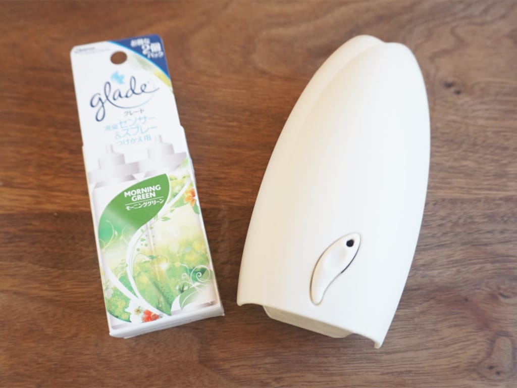 トイレや玄関に！グレードの人感センサー搭載の芳香剤「消臭センサー＆スプレー」