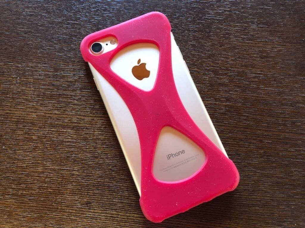 ガタガタしないからストレスゼロ！落下防止つきスマホケース「Palmo」