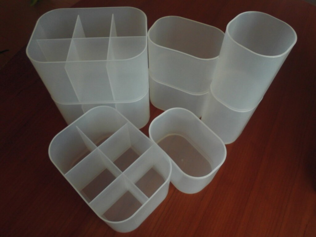 洗面エリアで大活躍！100均ダイソーの「積み重ねボックス」